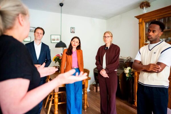 Vollenhove met minister Boekholt